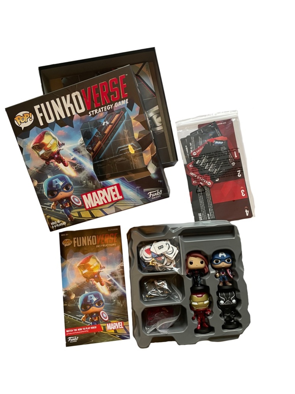 Funko Pop! Funkoverse Marvel Strategy Board Game - EUC - Picture 3 of 7